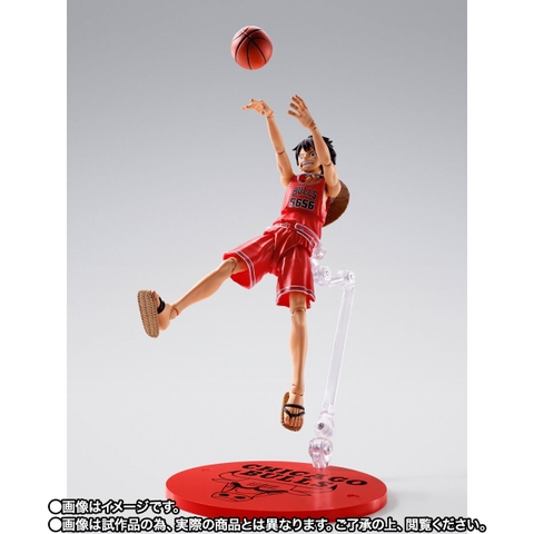 S.H.Figuarts ONE PIECE × NBA Monkey D. Luffy -CHICAGO BULLS Ver.-