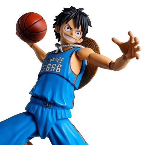 S.H.Figuarts ONE PIECE × NBA Monkey D. Luffy -OKLAHOMA CITY THUNDER Ver.-