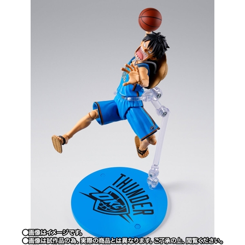 S.H.Figuarts ONE PIECE × NBA Monkey D. Luffy -OKLAHOMA CITY THUNDER Ver.-