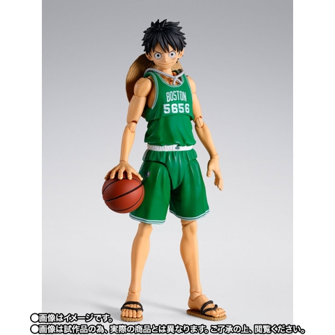 S.H.Figuarts ONE PIECE × NBA Monkey D. Luffy -BOSTON CELTICS Ver.-