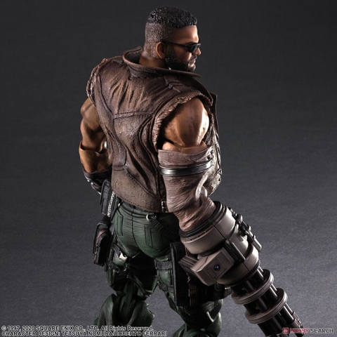 PLAY ARTS KAI Final Fantasy VII Remake Barret Wallace Version 2