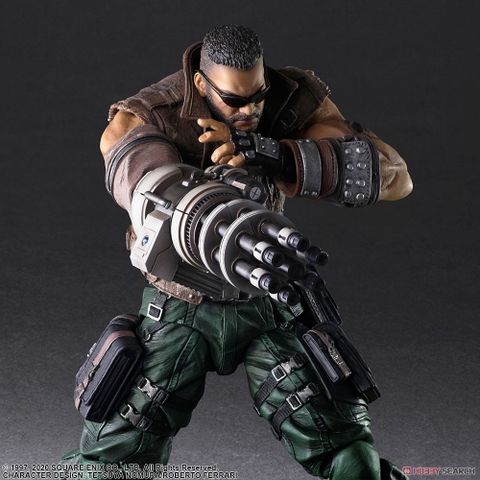 PLAY ARTS KAI Final Fantasy VII Remake Barret Wallace Version 2