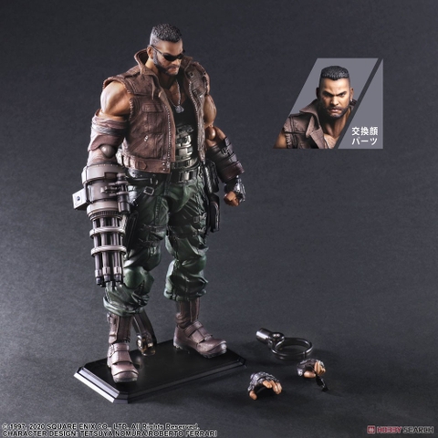 PLAY ARTS KAI Final Fantasy VII Remake Barret Wallace Version 2