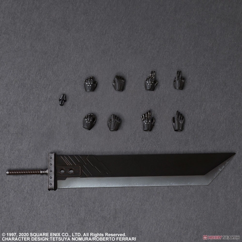 PLAY ARTS KAI Final Fantasy VII Remake Jessie, Cloud & Motorcycle Set