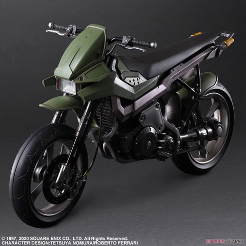 PLAY ARTS KAI Final Fantasy VII Remake Jessie & Motorcycle Set