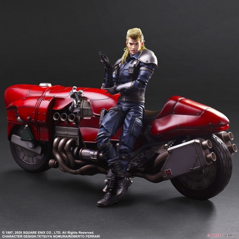 PLAY ARTS KAI Final Fantasy VII Remake Roche & Motorcycle Set