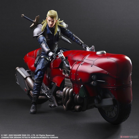 PLAY ARTS KAI Final Fantasy VII Remake Roche & Motorcycle Set