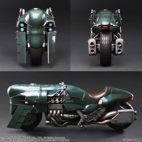 PLAY ARTS KAI Final Fantasy VII Remake Elite Motorcycle Security Officer & Motorcycle Set