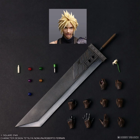 PLAY ARTS SHIN Final Fantasy VII Rebirth Cloud Strife