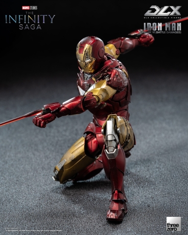 Marvel Studios: The Infinity Saga DLX Iron Man Mark 6 (Battle Damaged)