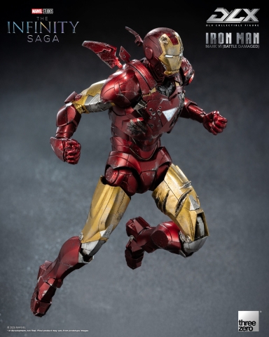Marvel Studios: The Infinity Saga DLX Iron Man Mark 6 (Battle Damaged)