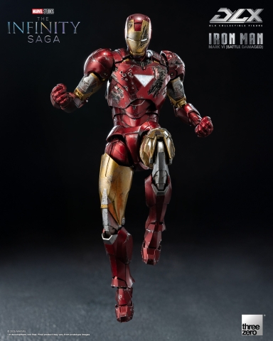 Marvel Studios: The Infinity Saga DLX Iron Man Mark 6 (Battle Damaged)
