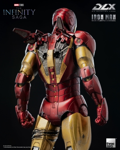 Marvel Studios: The Infinity Saga DLX Iron Man Mark 6 (Battle Damaged)