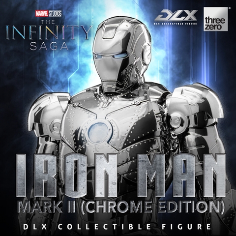 Marvel Studios: The Infinity Saga DLX Iron Man Mark 2 (Chrome Edition)