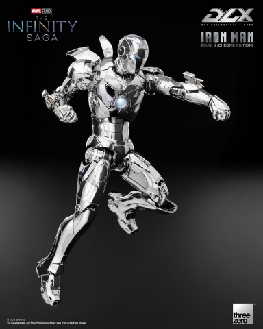 Marvel Studios: The Infinity Saga DLX Iron Man Mark 2 (Chrome Edition)