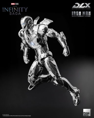 Marvel Studios: The Infinity Saga DLX Iron Man Mark 2 (Chrome Edition)