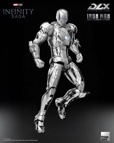 Marvel Studios: The Infinity Saga DLX Iron Man Mark 2 (Chrome Edition)