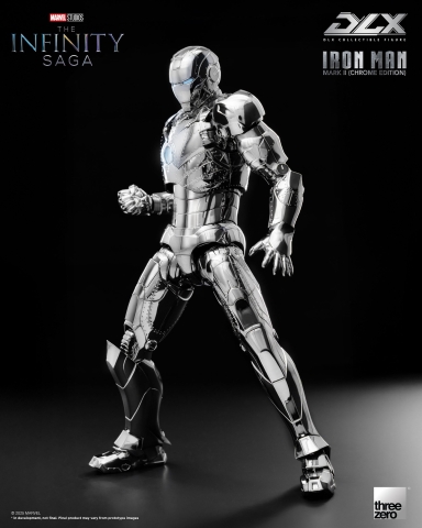 Marvel Studios: The Infinity Saga DLX Iron Man Mark 2 (Chrome Edition)
