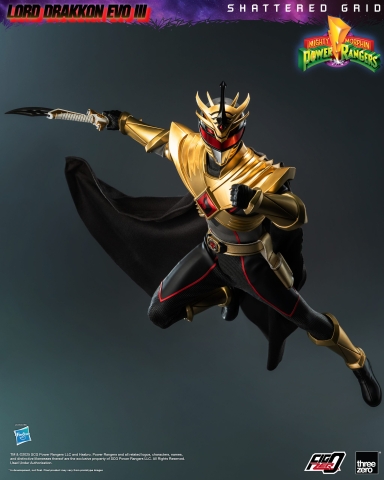 Mighty Morphin Power Rangers: Shattered Grid FigZero 1/6 Lord Drakkon Evo III