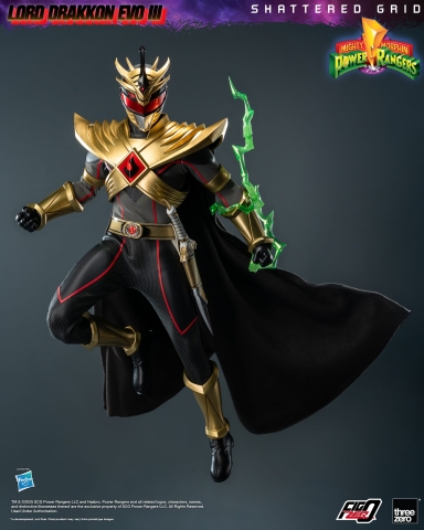 Mighty Morphin Power Rangers: Shattered Grid FigZero 1/6 Lord Drakkon Evo III