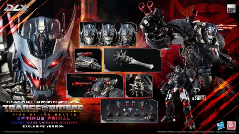 Transformers: Rise of the Beasts DLX Optimus Primal (Beast Wars Universe Edition) Exclusive Version