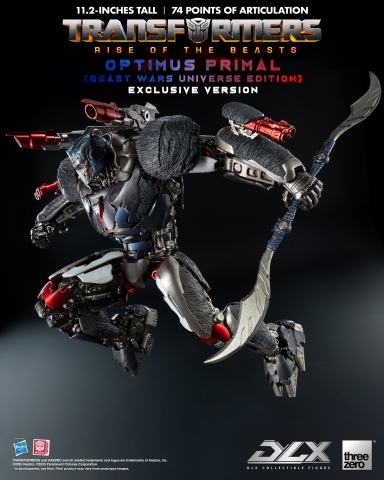 Transformers: Rise of the Beasts DLX Optimus Primal (Beast Wars Universe Edition) Exclusive Version