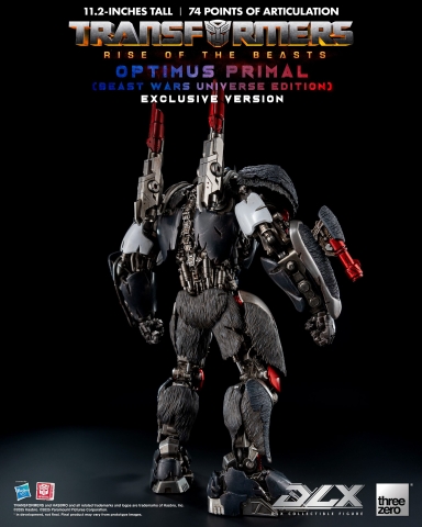 Transformers: Rise of the Beasts DLX Optimus Primal (Beast Wars Universe Edition) Exclusive Version