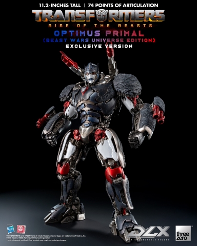 Transformers: Rise of the Beasts DLX Optimus Primal (Beast Wars Universe Edition) Exclusive Version