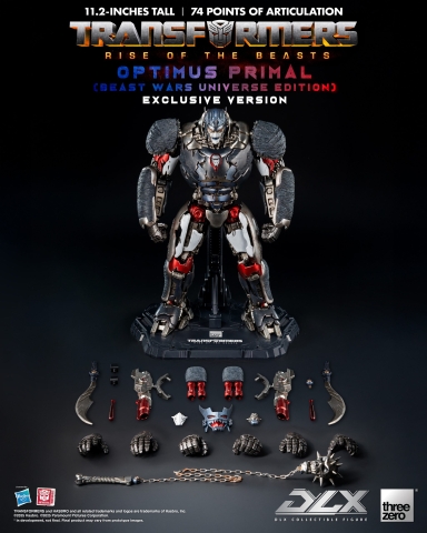 Transformers: Rise of the Beasts DLX Optimus Primal (Beast Wars Universe Edition) Exclusive Version