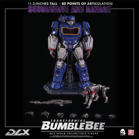 Transformers Bumblebee DLX Soundwave And Ravage