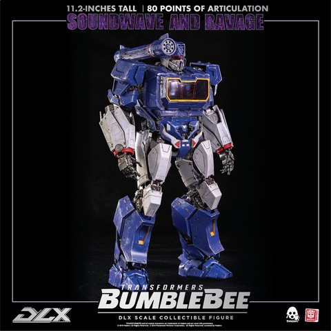 Transformers Bumblebee DLX Soundwave And Ravage