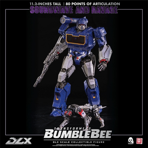 Transformers Bumblebee DLX Soundwave And Ravage