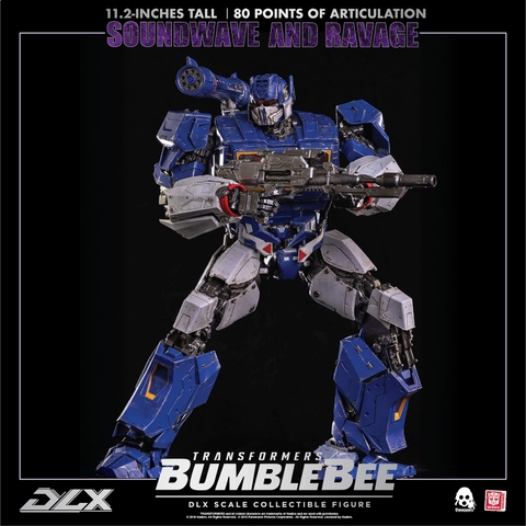 Transformers Bumblebee DLX Soundwave And Ravage