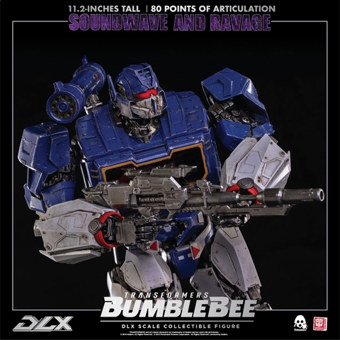 Transformers Bumblebee DLX Soundwave And Ravage
