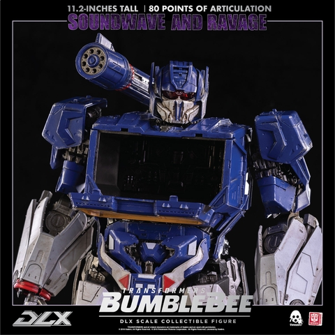 Transformers Bumblebee DLX Soundwave And Ravage