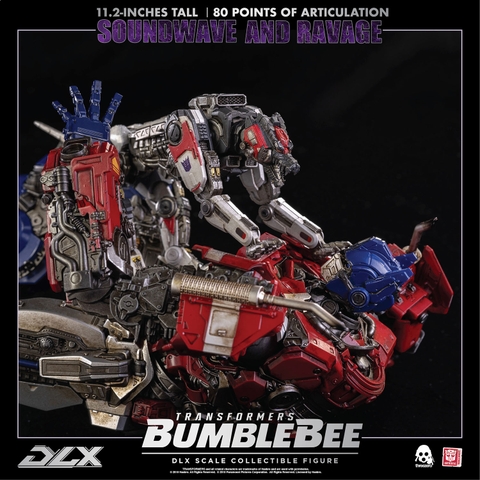 Transformers Bumblebee DLX Soundwave And Ravage