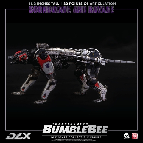 Transformers Bumblebee DLX Soundwave And Ravage
