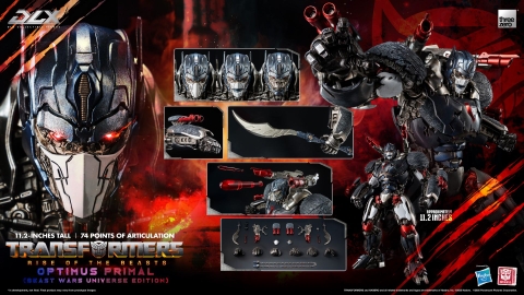 [Pre-order] Transformers: Rise of the Beasts DLX Optimus Primal (Beast Wars Universe Edition)