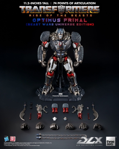 [Pre-order] Transformers: Rise of the Beasts DLX Optimus Primal (Beast Wars Universe Edition)