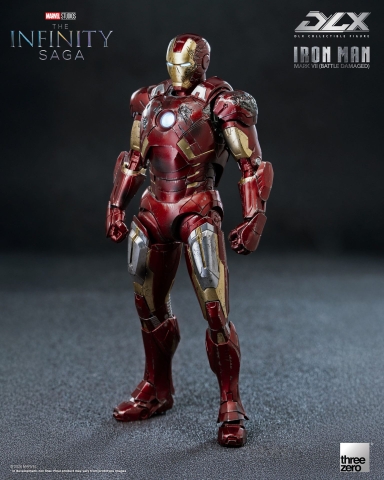 [Pre-order] Marvel Studios: The Infinity Saga DLX Iron Man Mark 7 (Battle Damaged)