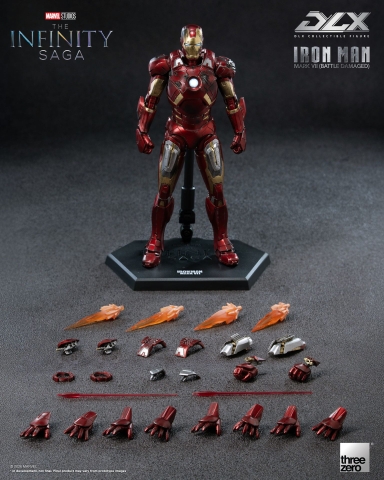 [Pre-order] Marvel Studios: The Infinity Saga DLX Iron Man Mark 7 (Battle Damaged)