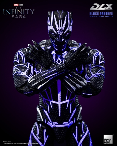 Marvel Studios: The Infinity Saga DLX Black Panther (Kinetic Energy Charged)