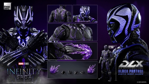 Marvel Studios: The Infinity Saga DLX Black Panther (Kinetic Energy Charged)
