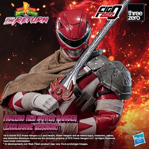 [Pre-order] Mighty Morphin Power Rangers: The Return FigZero 1/6 Red Power Ranger (Exclusive Version)