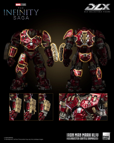 [Pre-order] Marvel Studios: The Infinity Saga DLX Iron Man Mark 44 "Hulkbuster" (Battle Damaged)