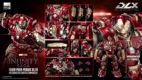 [Pre-order] Marvel Studios: The Infinity Saga DLX Iron Man Mark 44 "Hulkbuster" (Battle Damaged)