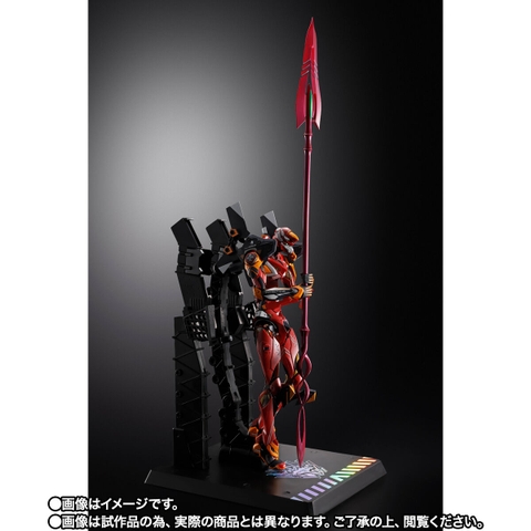 METAL BUILD Evangelion Unit-02 30th With The Spear Of Cassius