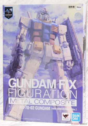 GFF METAL COMPOSITE RX-78-02 Gundam (40th Anniversary Ver.)