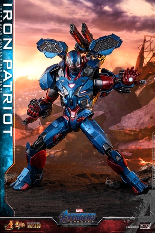 [Movie Masterpiece Diecast] (Avengers: Endgame) 1/6 Scale Figure Iron Patriot