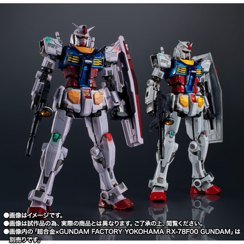 CHOGOKIN x GUNDAM FACTORY YOKOHAMA RX-78F00 Gundam -Night illuminated ver.-